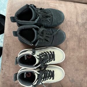 Two pairs of Billy’s shoes size 1 boys
